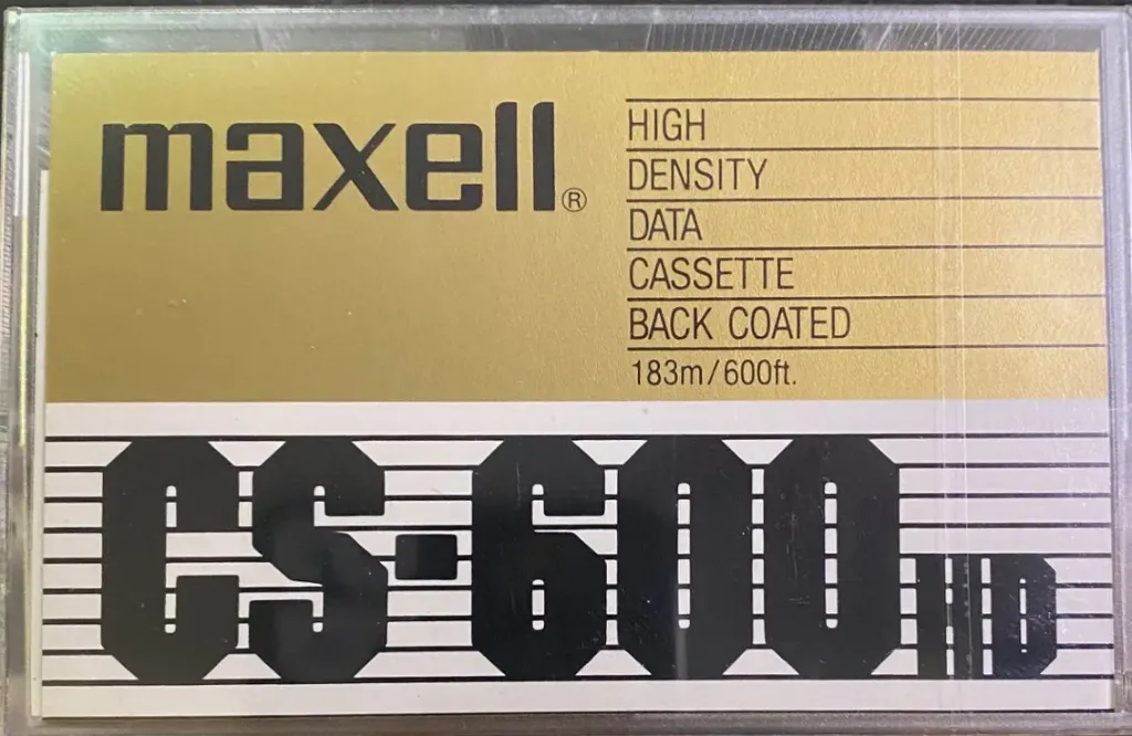 CS-600HD Streamer Cassette 60MB
