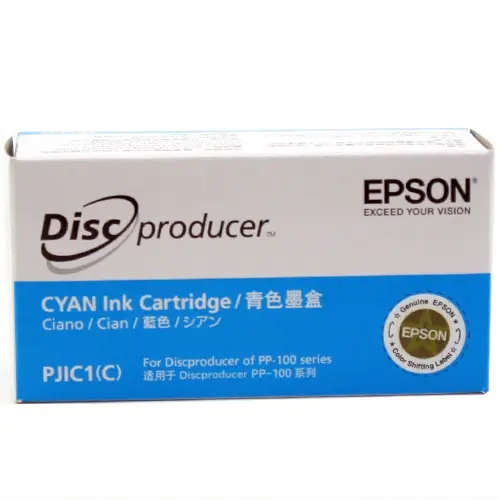 Epson PP-100 Cyan Ink Cart. (PJIC1-C) (C13S020447) (C13S020688)
