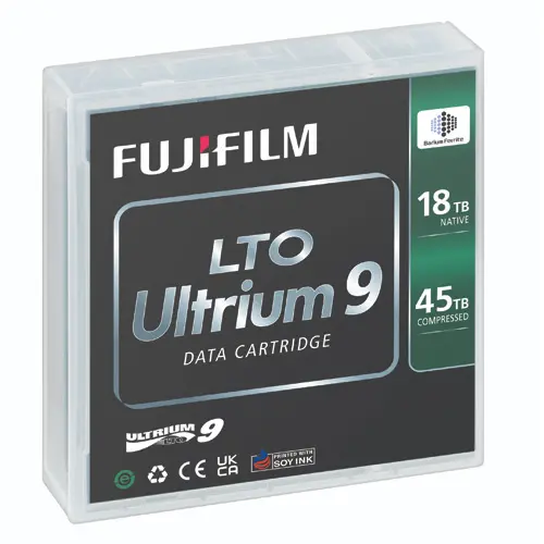 [FUJI16659047] Fujifilm LTO Ultrium 9 Data Tape, 18/45TB (16659047)