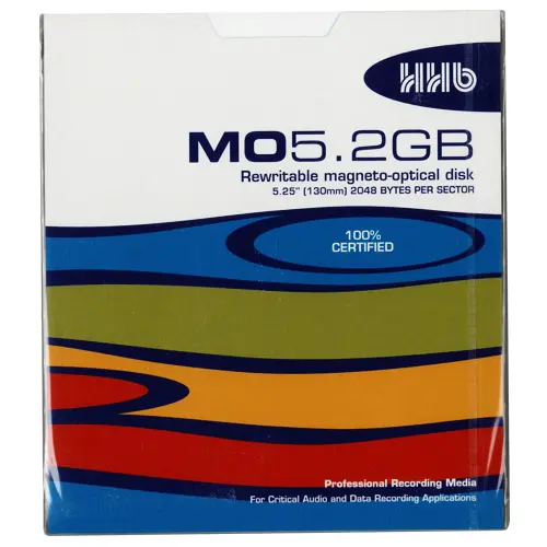HHB 5.25" RW Optical 5.2GB 2048B/S (00364)