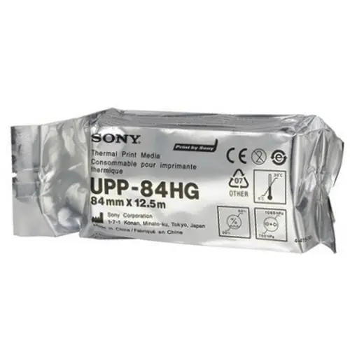 [SONUPP-84HG] High Gloss A7 Paper for UP-711MD, 10 Rolls/BX (UPP-84HG)