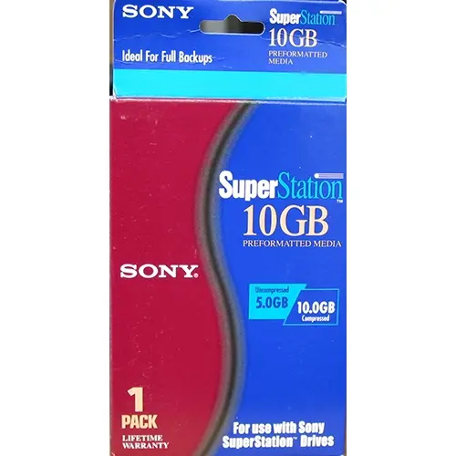 [SONQEX10GB] Sony SuperStation Cartridge 5.0GB/10GB (QEX10GB)